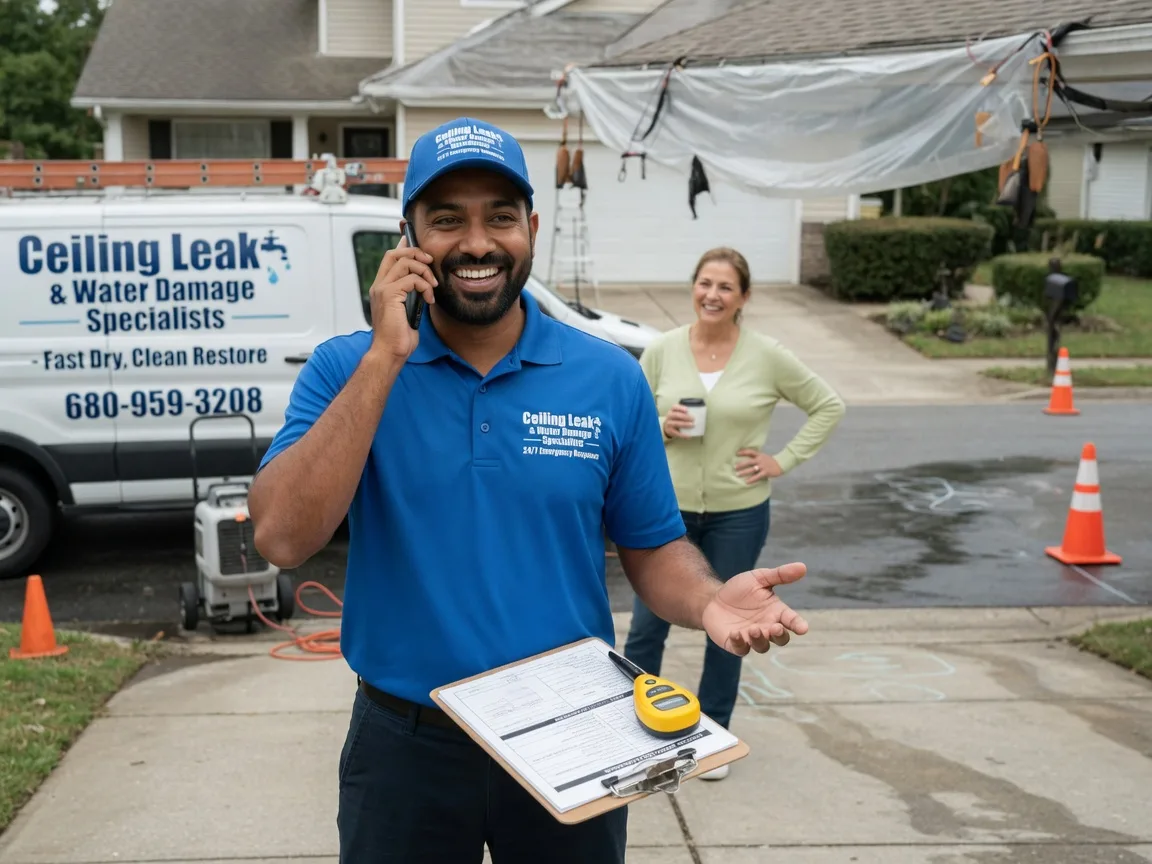 Ceiling Leak Cleanup Grandview, WA FAQs